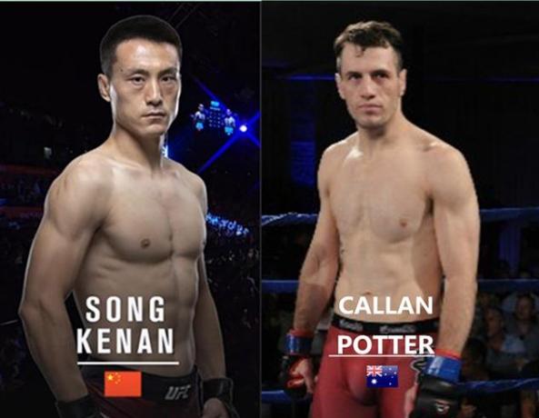 宋克南_“一拳超人”绝技再现！宋克南UFC2分20秒KO澳洲老将波特