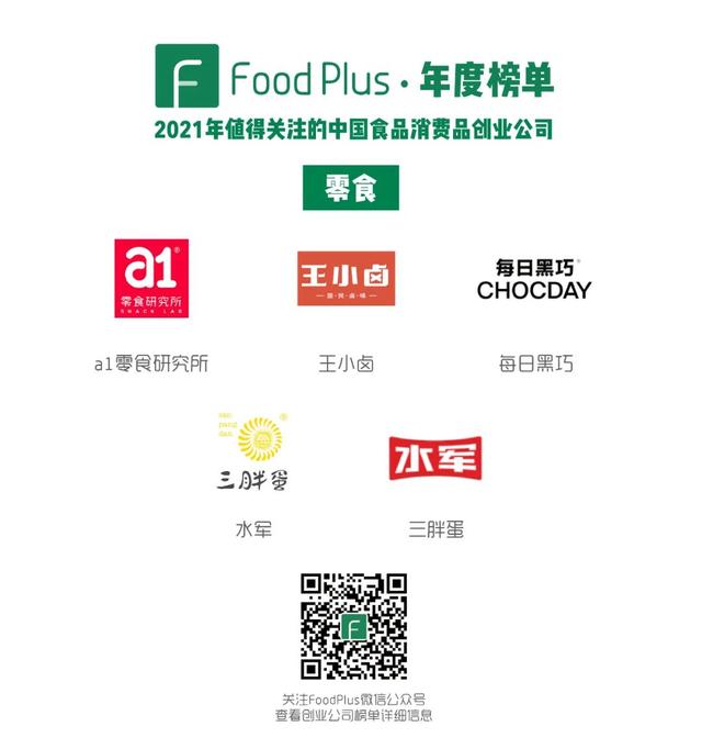 2021年值得关注的中国食品消费品创业公司（零食篇）（2021年新品零食）