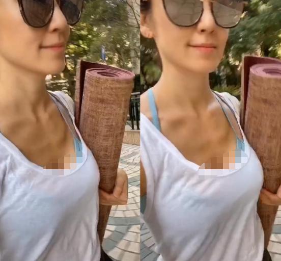 林熙蕾晒照胸前瘦出排骨，皱纹明显脸松弛，昔日性感女神风采不再（林熙蕾发福）