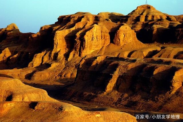 雅丹地貌_神奇地貌——雅丹地貌（雅丹地貌风成地貌）