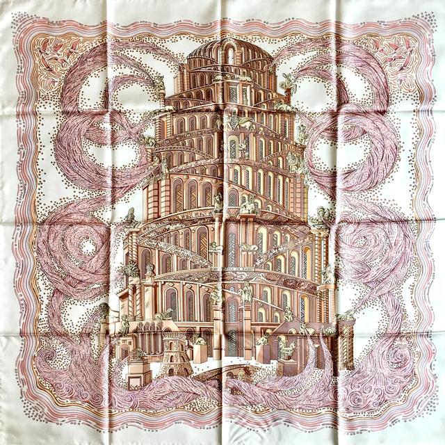 爱马仕丝巾故事｜巴别塔之河