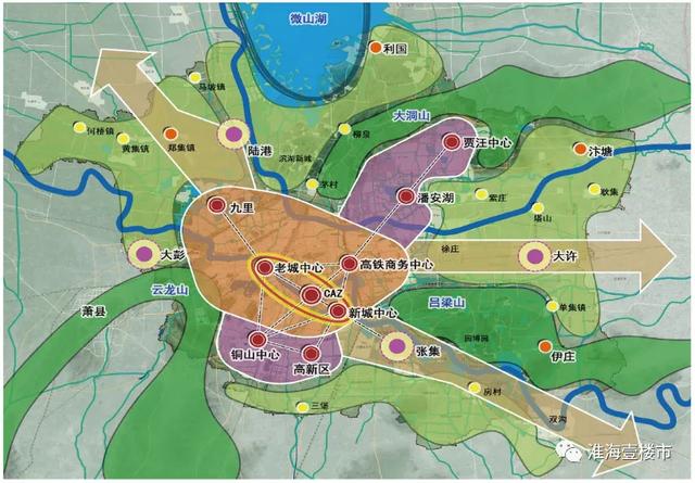 2021-2035徐州总体规划正式出炉，潘安湖九里大许郑集迎来大机遇（徐州2020-2035城市规划）