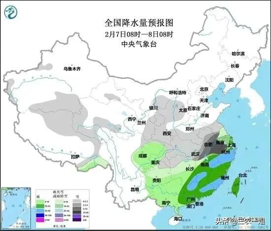 天气预报：8~14号特大暴雪，连下7天，最冷春天成定局？
