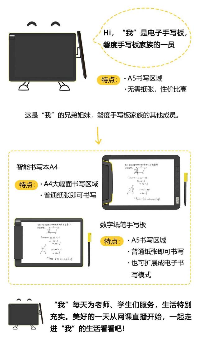 纸笔书写｜可直播可微课可写作业可批改的手写板，快来爱“我”吧（手写板录制微课）